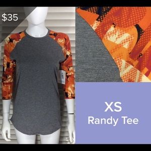 NWT! LuLaRoe Randy baseball tee